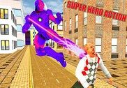 Flying Iron Super hero Gangster City Battle Jeux