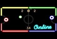 Glow Air Hockey Online Jeux