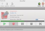 RecordPad - Enregistreur Audio pour Mac Multimédia