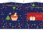 Pochette carte cadeau de Noël imprimable Maison et Loisirs