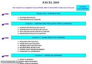 Cours Bardon - Excel 2003 Informatique