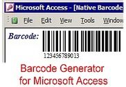 Access Linear Barcode Generator Bureautique