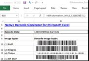Excel Linear Barcode Generator Bureautique