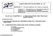 Chapitre 3 : L'organisation des travaux comptables