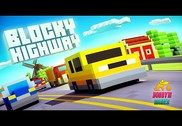 Blocky Highway: Traffic Racing Jeux