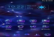 Light Halo Go Launcher Theme