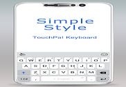 TouchPal Simple Style Thème pour clavier Internet
