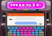 Music Emoji Keyboard Theme Internet