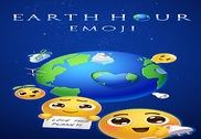 Sticker for Earth Hour Internet