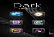 Dark  GO Launcher Theme Internet