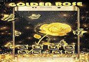 Golden Rose 3D Go Launcher Theme Internet