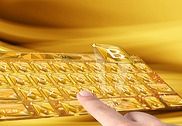 Gold Bullet Diamond Keyboard Theme Internet