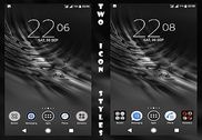 Dark Desire Black Theme For Xperia