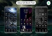 Delux UX Black - Pixel - S8 Icon Pack