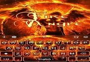 Ange de feu Thème pour clavier Internet