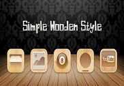 Wooden Style - Solo Launcher Theme Internet