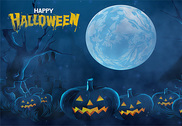 Halloween Moon Screensaver Personnalisation de l'ordinateur