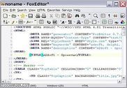 FoxEditor Programmation
