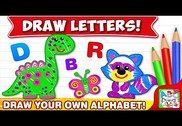 ABC DRAW! Alphabet games Preschool! Kids DRAWING 2 Jeux