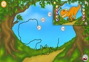 Points à relier: Dinosaure Jeux