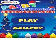 Paint By Number Christmas Game Jeux