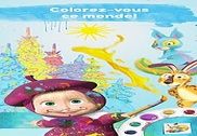 Masha et Michka: Jeux de Coloriage Enfant Gratuit Jeux