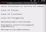 Trigonométrie Cheat Sheet