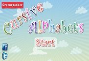Cursive Alphabets Education