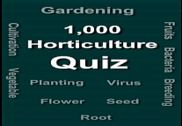 Horticulture Quiz Education