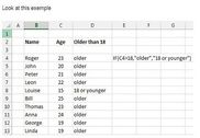 MS-Excel Formulas