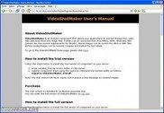 VideoShotMaker Programmation