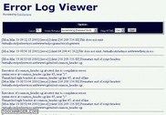 Error Log viewer CGI & Perl