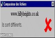Hillyheights comparateur de fichiers Utilitaires
