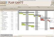Plan Gantt Finances & Entreprise