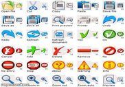 Artistic Toolbar Icons Personnalisation de l'ordinateur