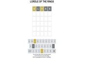 Lordle of the Rings Jeux