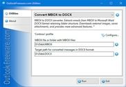 Convert MBOX to DOCX for Outlook Internet