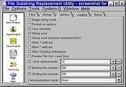 File Substring Replacement Utility Utilitaires