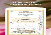 Anniversary Invitation Card Multimédia