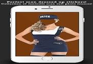 Police Suit Photo Maker Woman Multimédia
