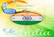 India Clock Live Wallpaper Multimédia