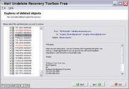 Mail Undelete Recovery Toolbox Free Utilitaires