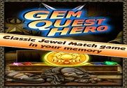 Gem Quest Hero - Match 3 Game Jeux