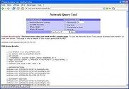 Network Query Tool PHP