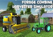 Forage Combine Harvester Sim Jeux