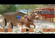 Wild Horse Carriage Transport Jeux