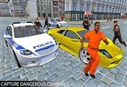 Police voiture chasse 3d échapper Jeux