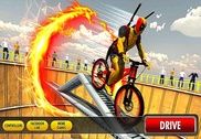 Death Well Superhero Bicycle Stunt Rider Jeux