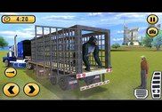 3D Truck Animal Zoo Transport Jeux