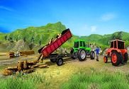 Tracteur agricole récolte récolte conduite jeu Jeux